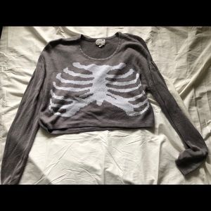 Skeleton sweater